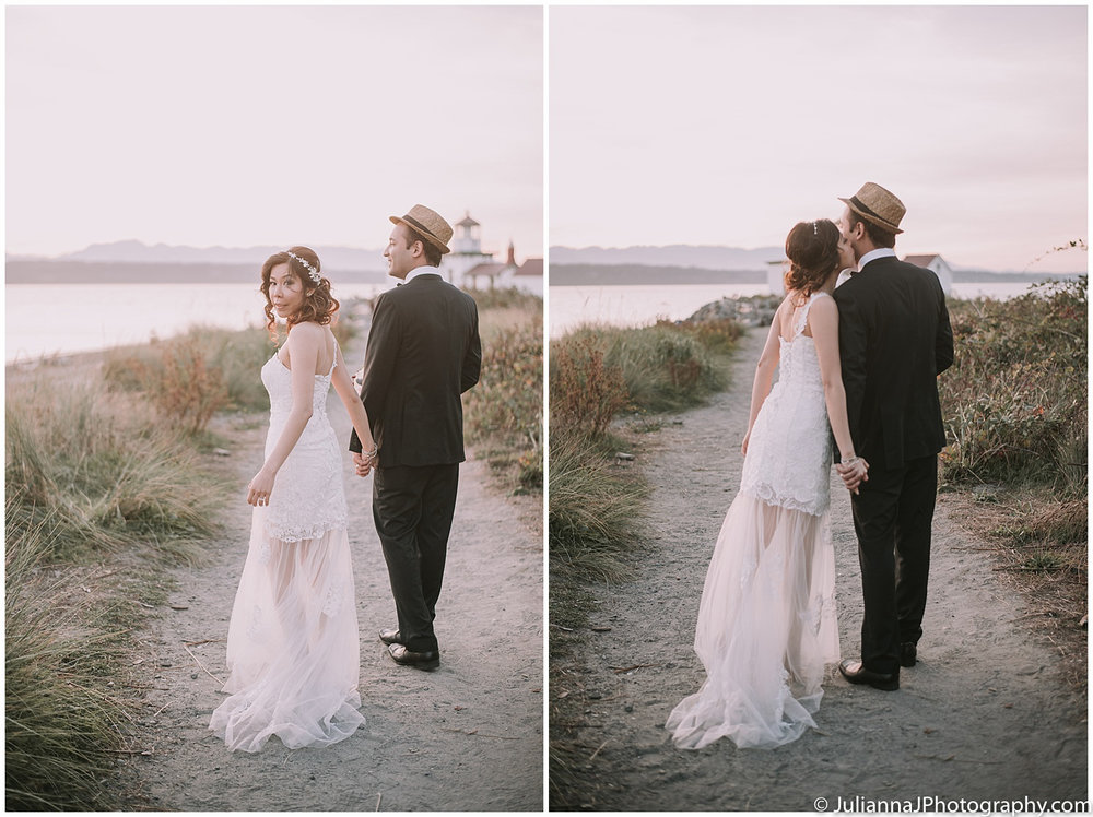  Discovery Park Wedding in Seattle, Washington | Julianna J Photography | juliannajphotography.com 
